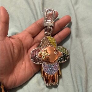 Multicolor VIVI Flower Keychain